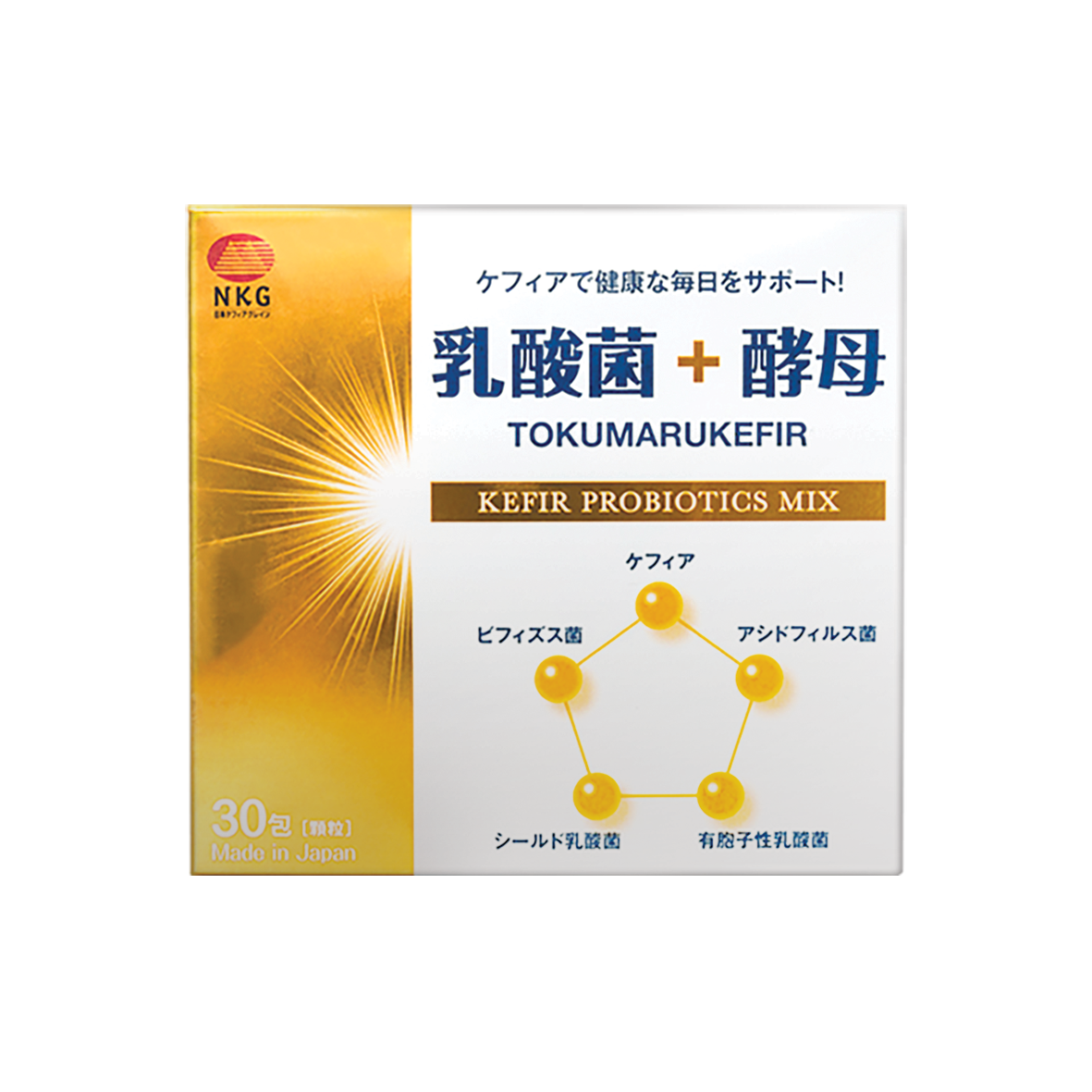 TOKUMARUKEFIR乳酸菌+酵母